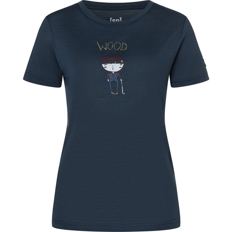 Super.Natural Damen Wood Craftine T-Shirt