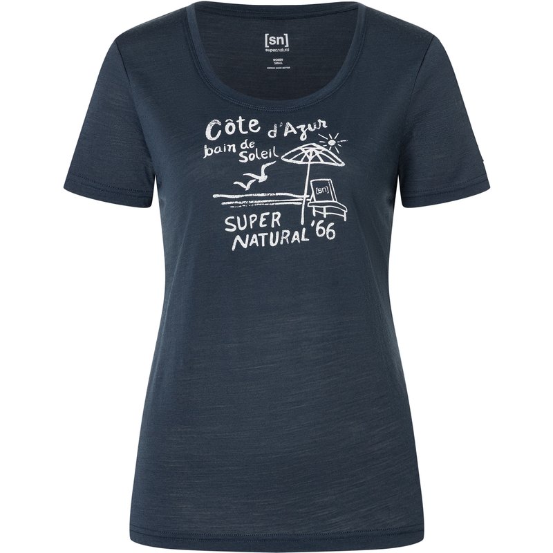 Super.Natural Damen Cote D'azur T-Shirt