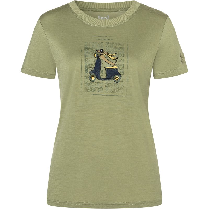 Super.Natural Damen Racing Dachshund Bio J T-Shirt