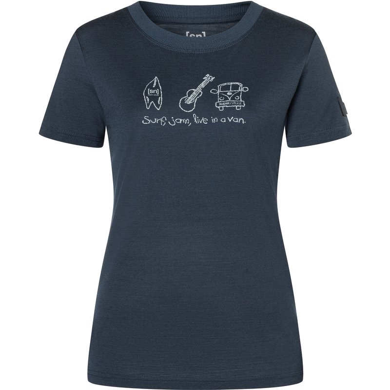 Super.Natural Damen Van Life Bio J T-Shirt