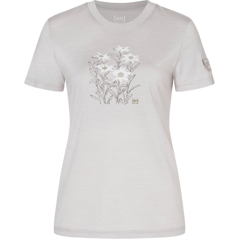 Super.Natural Damen Edelweiss Bio J T-Shirt