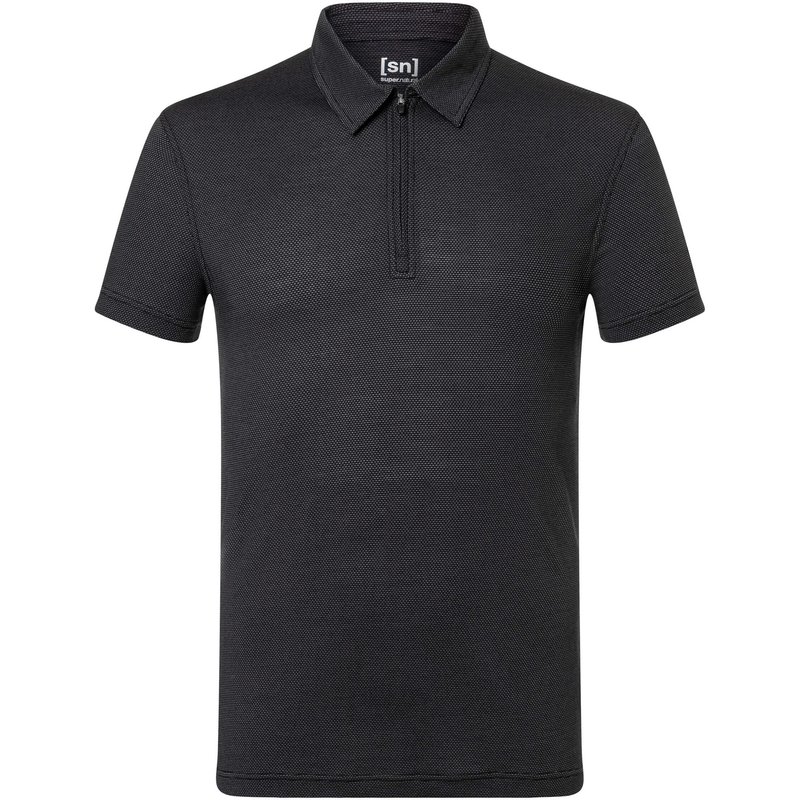 Super.Natural Herren Light Air Zip Polo T-Shirt