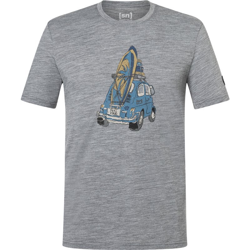 Super.Natural Herren Carsurf T-Shirt