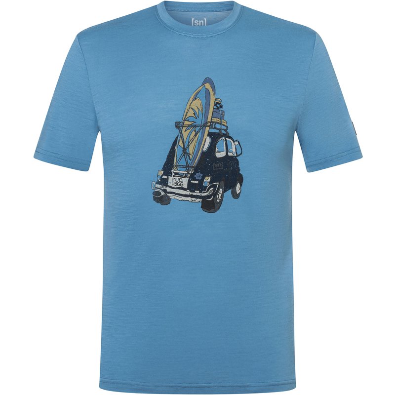 Super.Natural Herren Carsurf T-Shirt