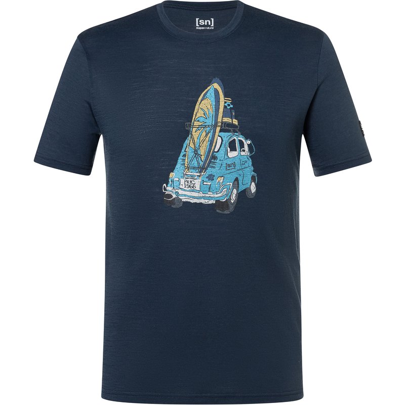 Super.Natural Herren Carsurf T-Shirt