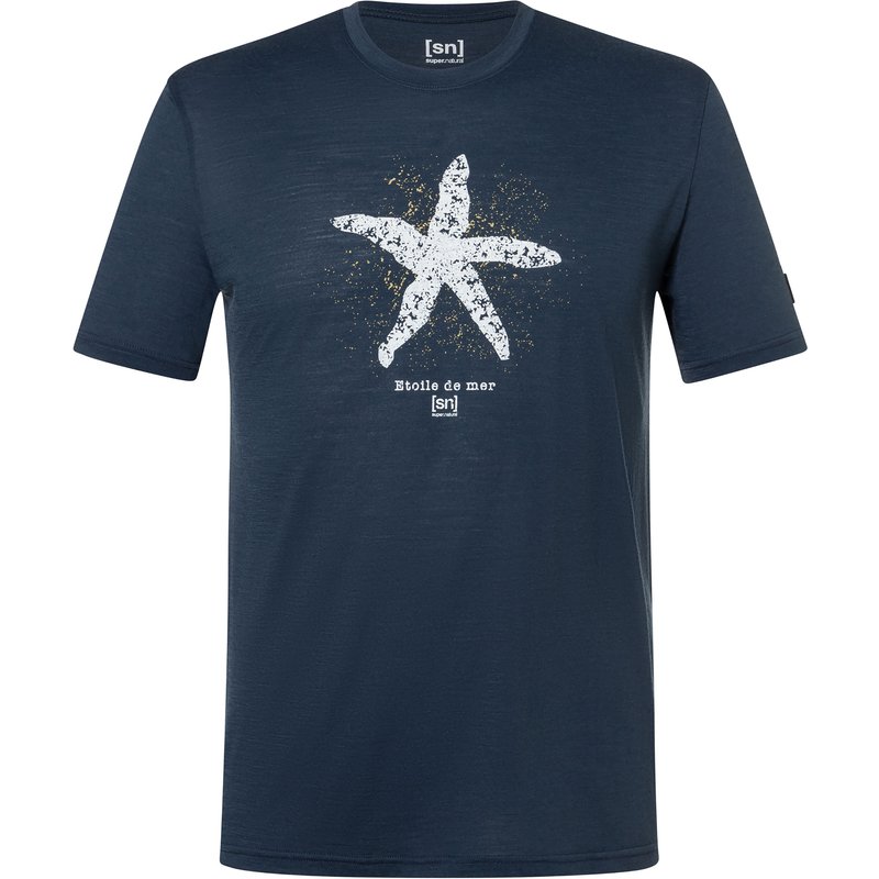 Super.Natural Herren Sea Star T-Shirt