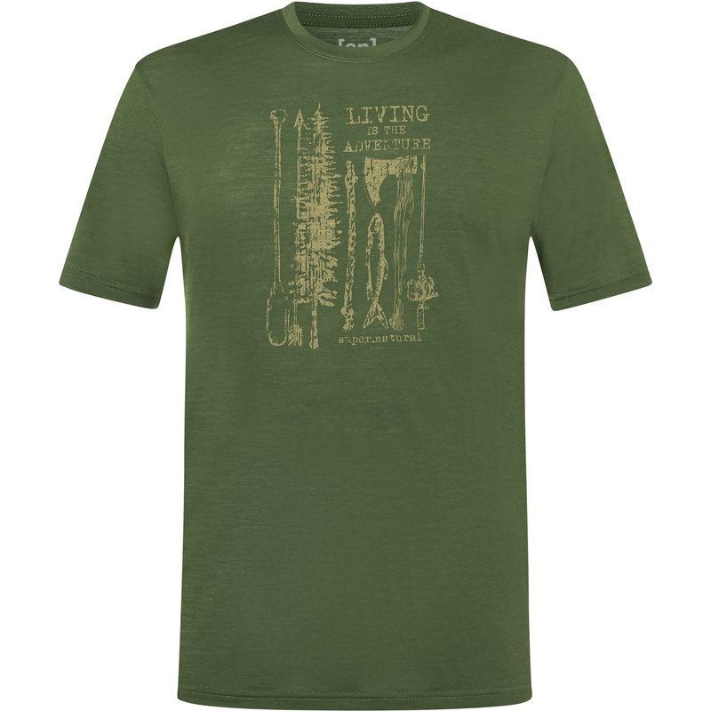 Super.Natural Herren Fishing Adventure T-Shirt