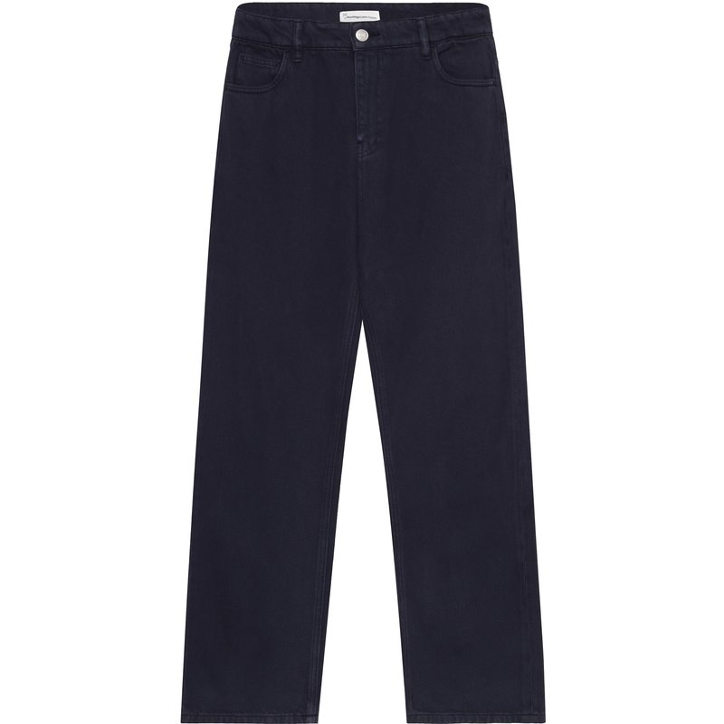 KnowledgeCotton Apparel Herren Flint 5-Pocket Raw Twill Hose