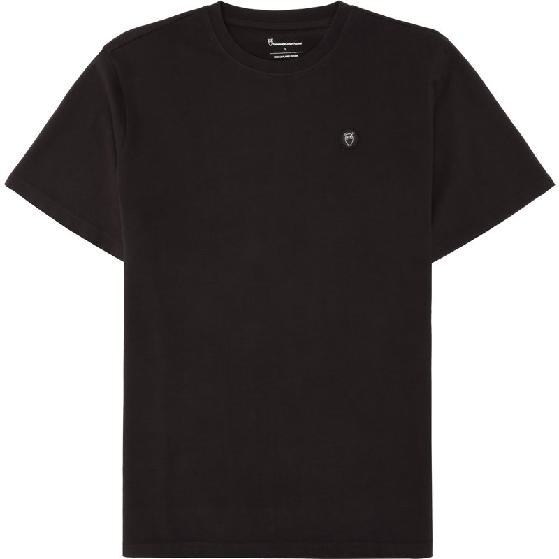 KnowledgeCotton Apparel Herren Loke Badge T-Shirt