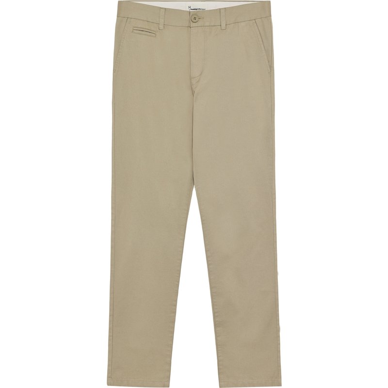 KnowledgeCotton Apparel Herren Chuck Regular Chino Twill Hose
