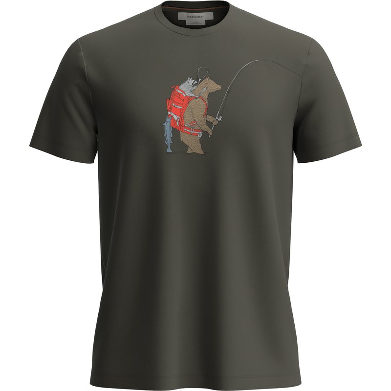 Icebreaker Herren 150 Tech Lite Bear Catch T-Shirt