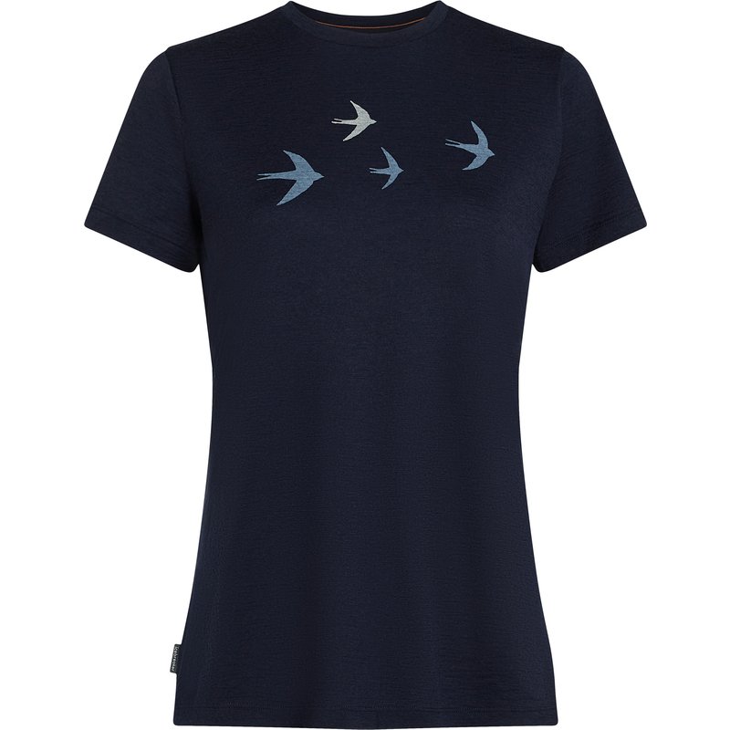 Icebreaker Damen 150 Tech Lite Bird Transit T-Shirt