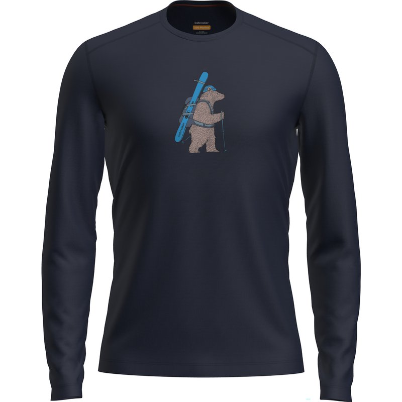 Icebreaker Herren 200 Oasis Bear Tour Longsleeve