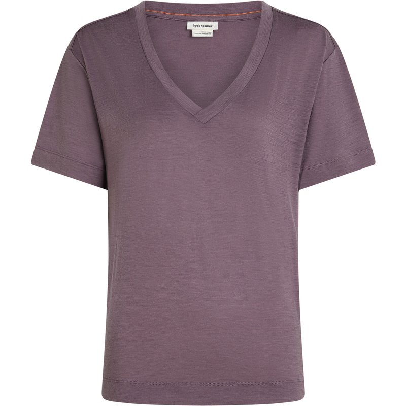 Icebreaker Damen 150 Tech Lite Relax V Neck T-Shirt