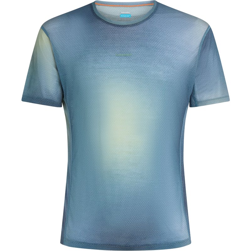 Icebreaker Herren 75 Cool-Lite Feather AOP T-Shirt