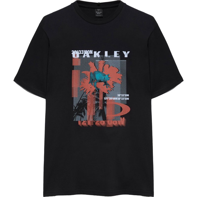 Oakley Herren Futurescape Logo Frog T-Shirt