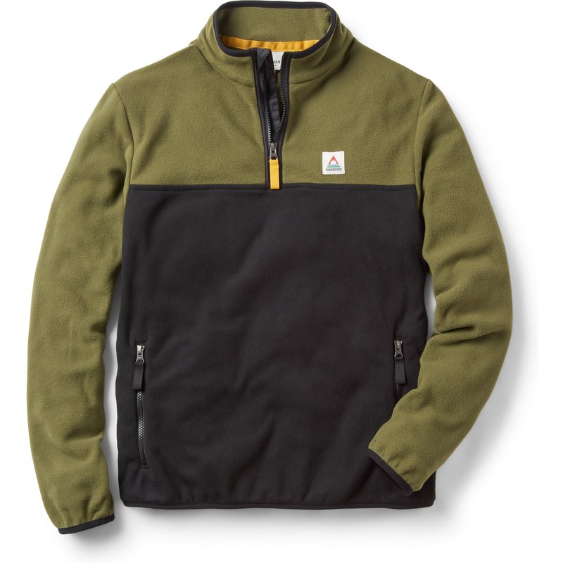 Passenger Herren Set Off Polar 1/4 Zip Pullover