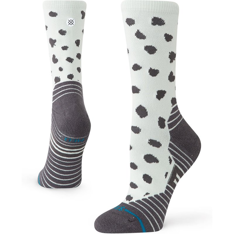Stance Damen Leopard Mid Crew Socken