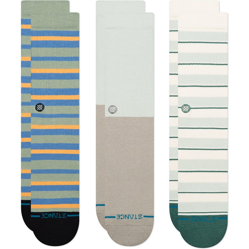 Stance Prep Stripe 3er Pack Socken