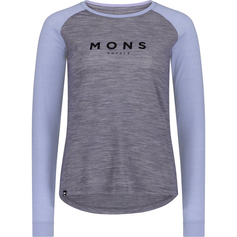 Mons Royale Damen Icon Merino Raglan Longsleeve