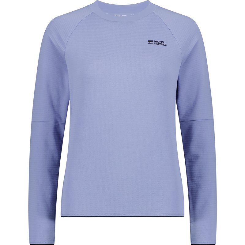 Mons Royale Damen Quad Merino Fleece Longsleeve