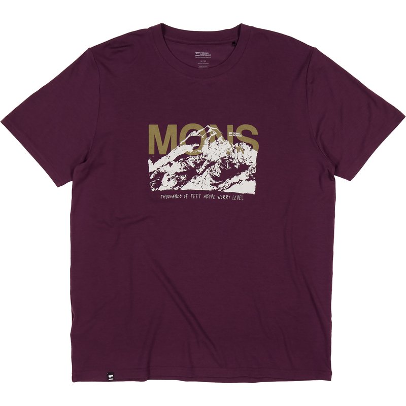 Mons Royale Herren Icon Merino T-Shirt