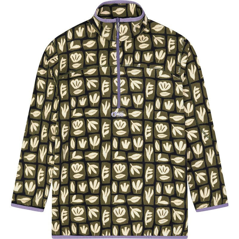 Picture Herren Inaria 1/4 Printed Fleece Pullover