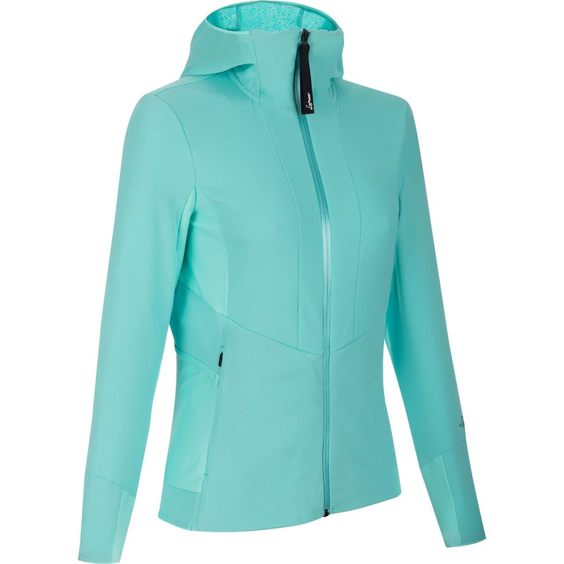 LaMunt Damen Violet Thermal Hoodie Jacke