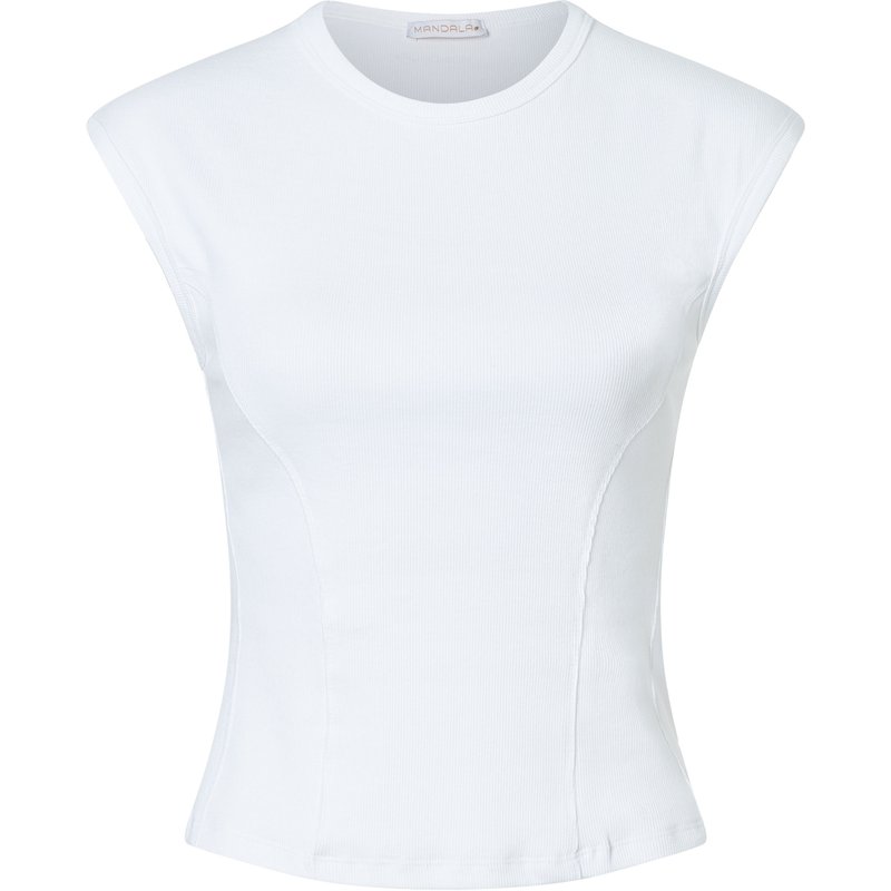Mandala Damen Ribbed Sport Top