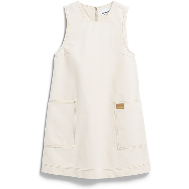 Armedangels Damen Workwear Canvas Mini Kleid
