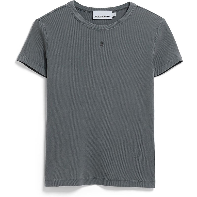 Armedangels Damen Gmt Dye Rib T-Shirt