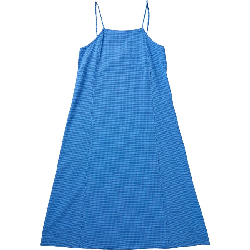 Brava Fabrics Damen Checks Strappy Straight Kleid