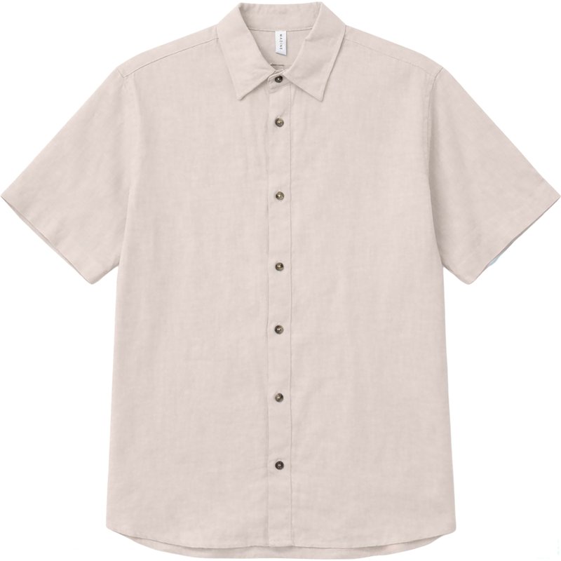 Mazine Herren Shortsleeve Linen Hemd