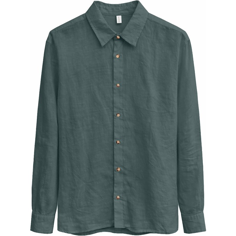 Mazine Herren Classic Linen Hemd