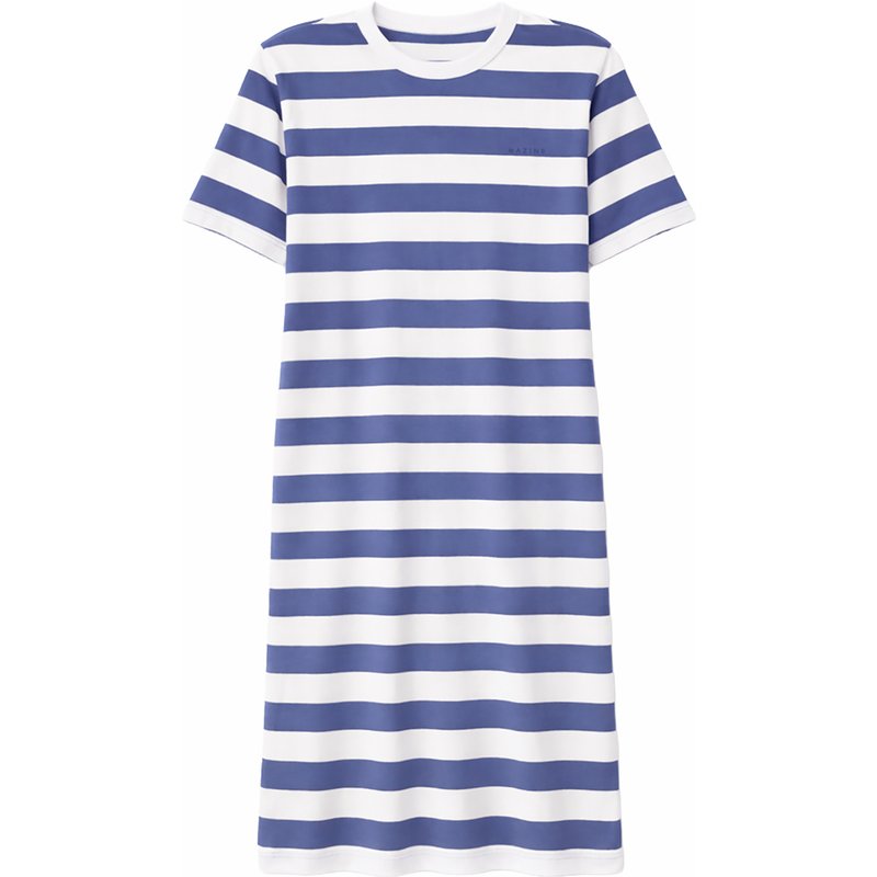 Mazine Damen Bold Striped Jersey Kleid