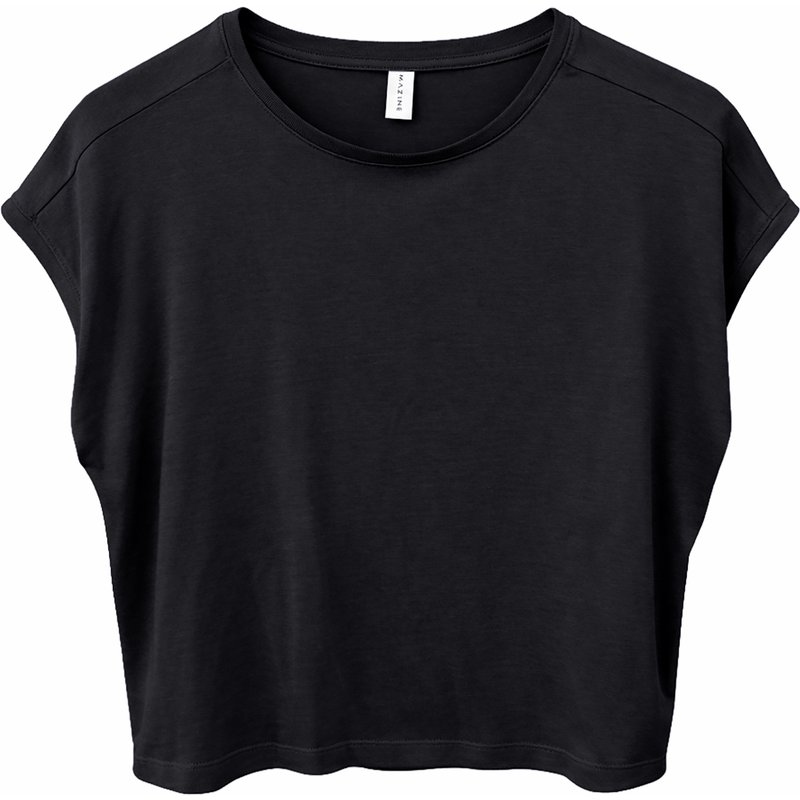 Mazine Damen Ecovero Viscose Cropped T-Shirt