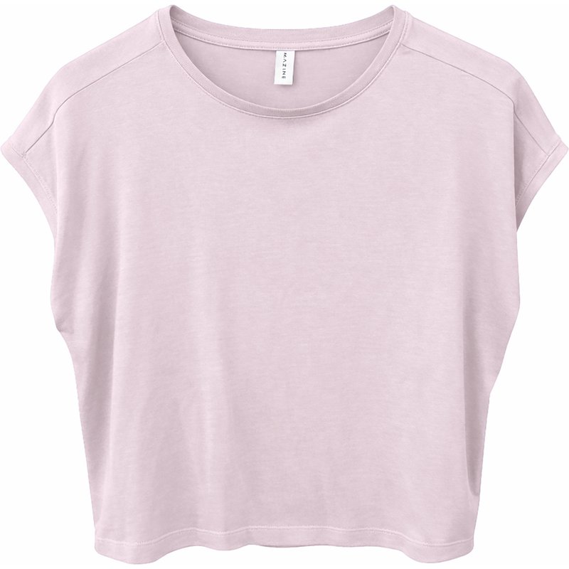 Mazine Damen Ecovero Viscose Cropped T-Shirt