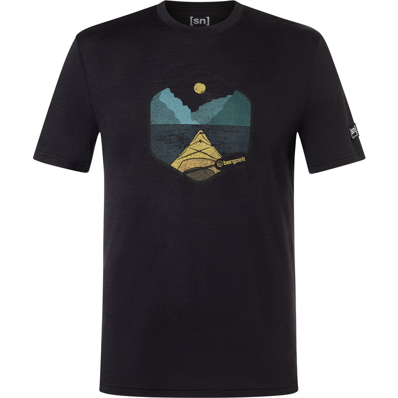 Super.Natural Herren Bergzeit Fiordo T-Shirt