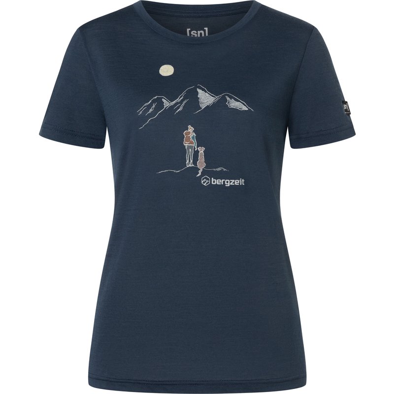 Super.Natural Damen Bergzeit Share The View T-Shirt