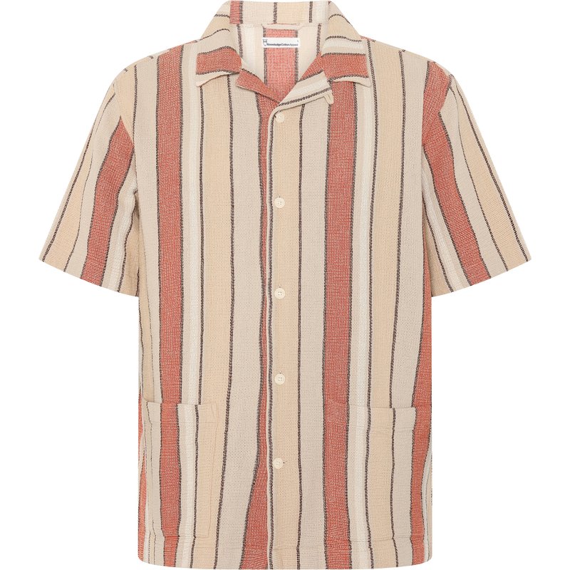 KnowledgeCotton Apparel Herren Stripe Hemd