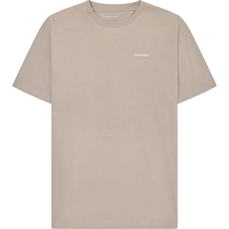 KnowledgeCotton Apparel Herren Back Print T-Shirt