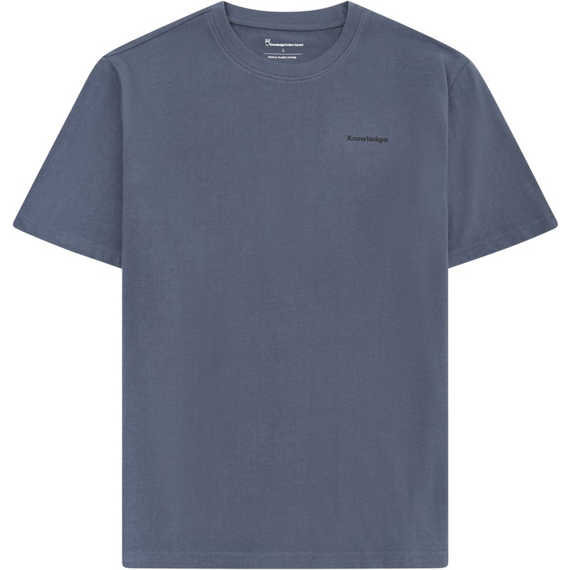 KnowledgeCotton Apparel Herren Back Print T-Shirt