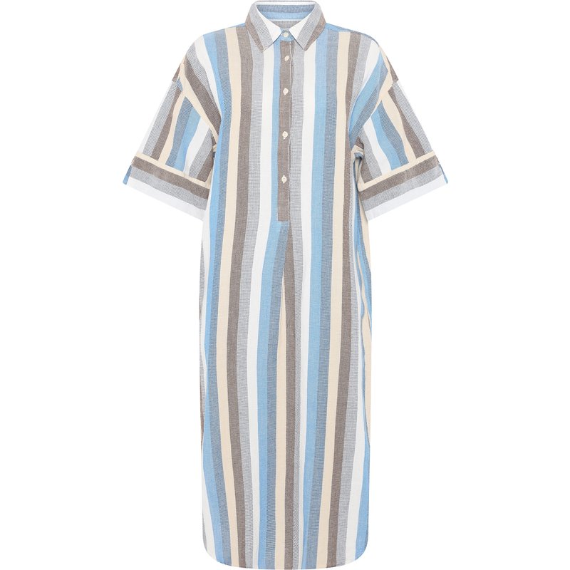 KnowledgeCotton Apparel Damen Shirt Kleid