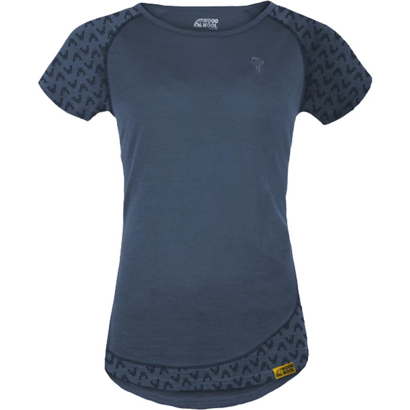 Grüezi Bag Damen Deanna Boulder WoodWool T-Shirt
