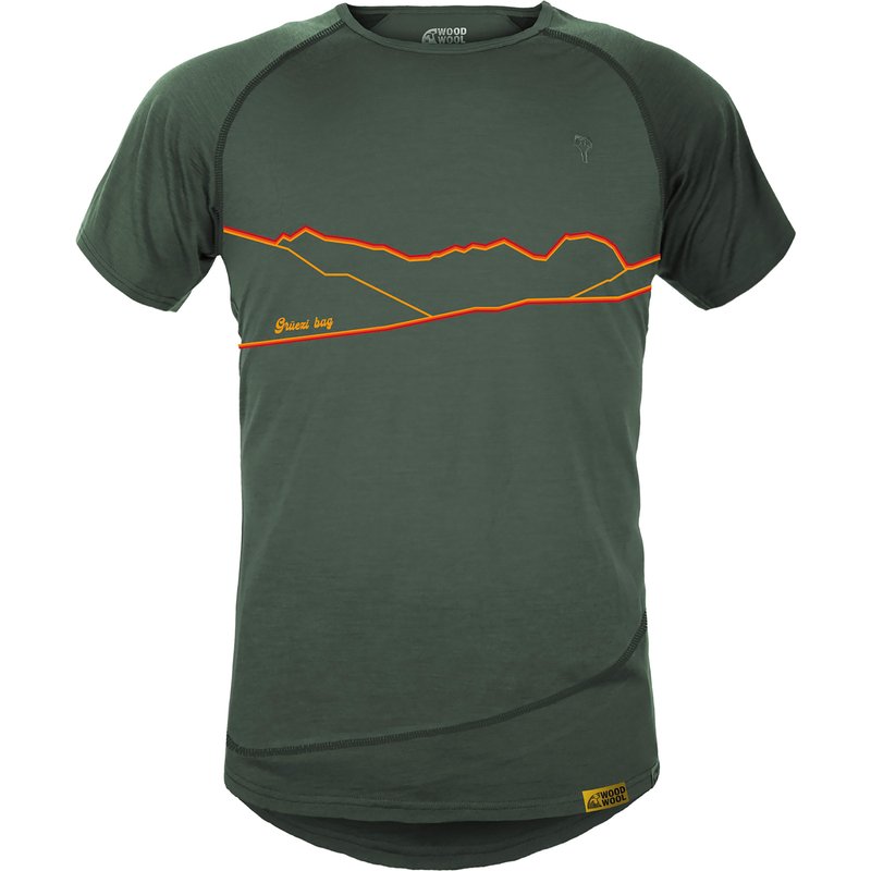Grüezi Bag Herren Mr. McCoy Hometown WoodWool T-Shirt