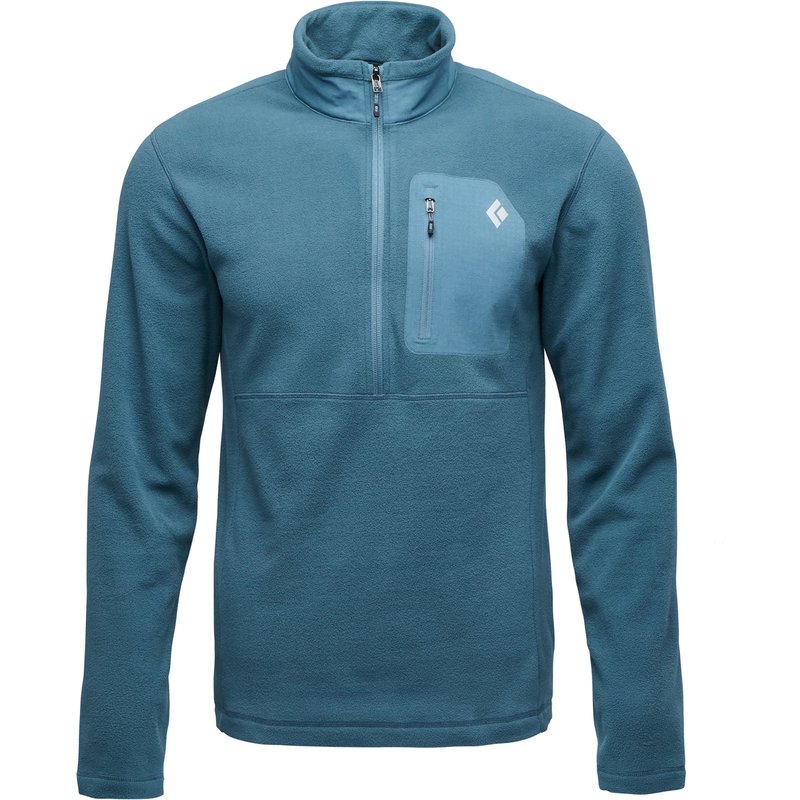 Black Diamond Herren Rift Half Zip Fleece Pullover