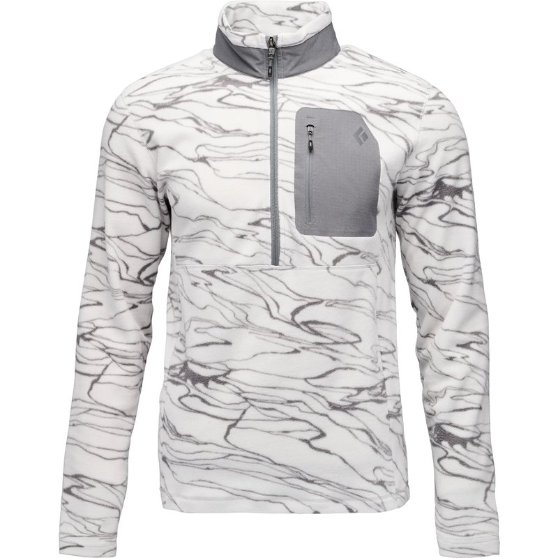 Black Diamond Herren Rift Half Zip Fleece Pullover