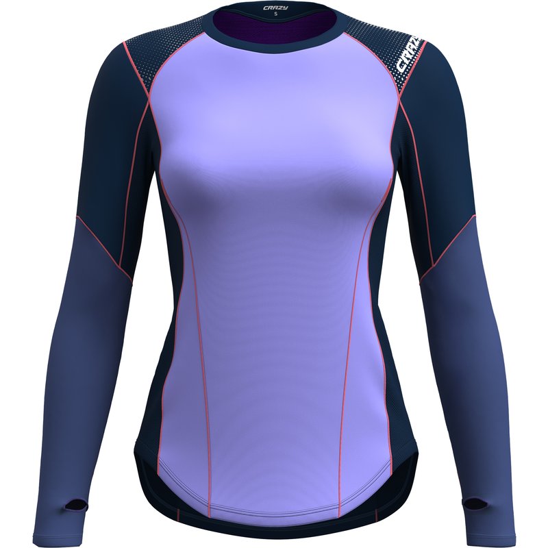 Crazy Damen Shot Longsleeve