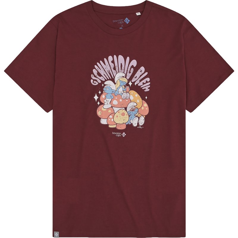 Bavarian Caps Herren Schlümpfe: Gschmeidig Bleim T-Shirt