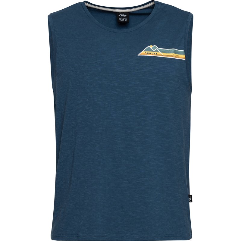 Chillaz Herren Calanques Mountain Stripes Tanktop